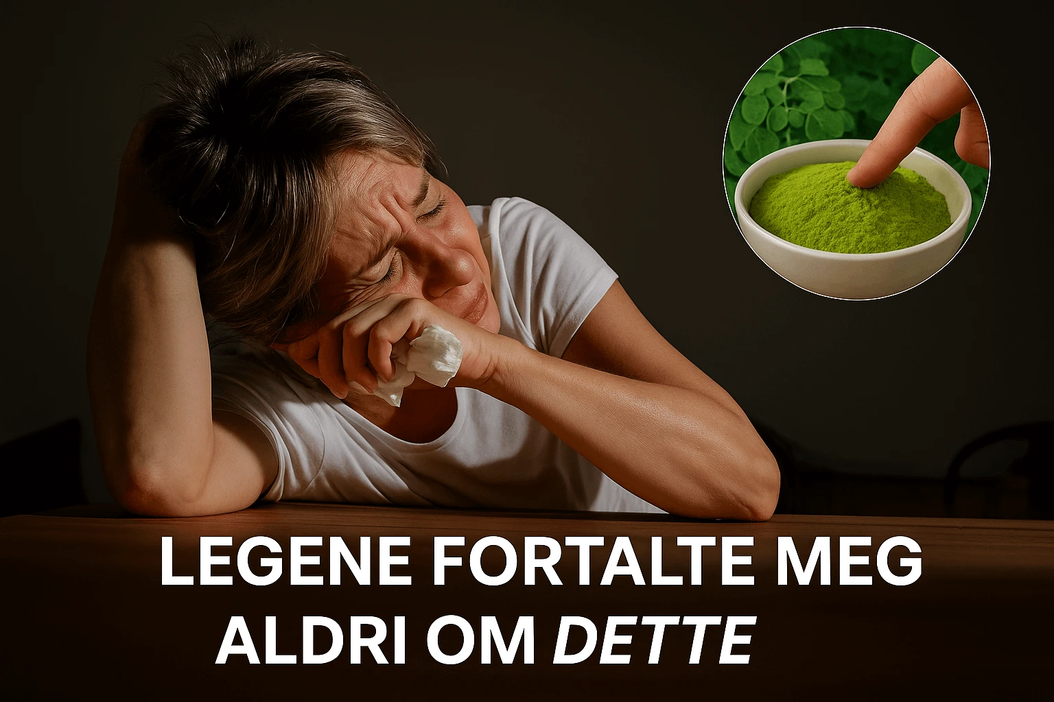 Portrett av Ingrid, 47 år fra Halden – mamma til tre og Moringa-bruker